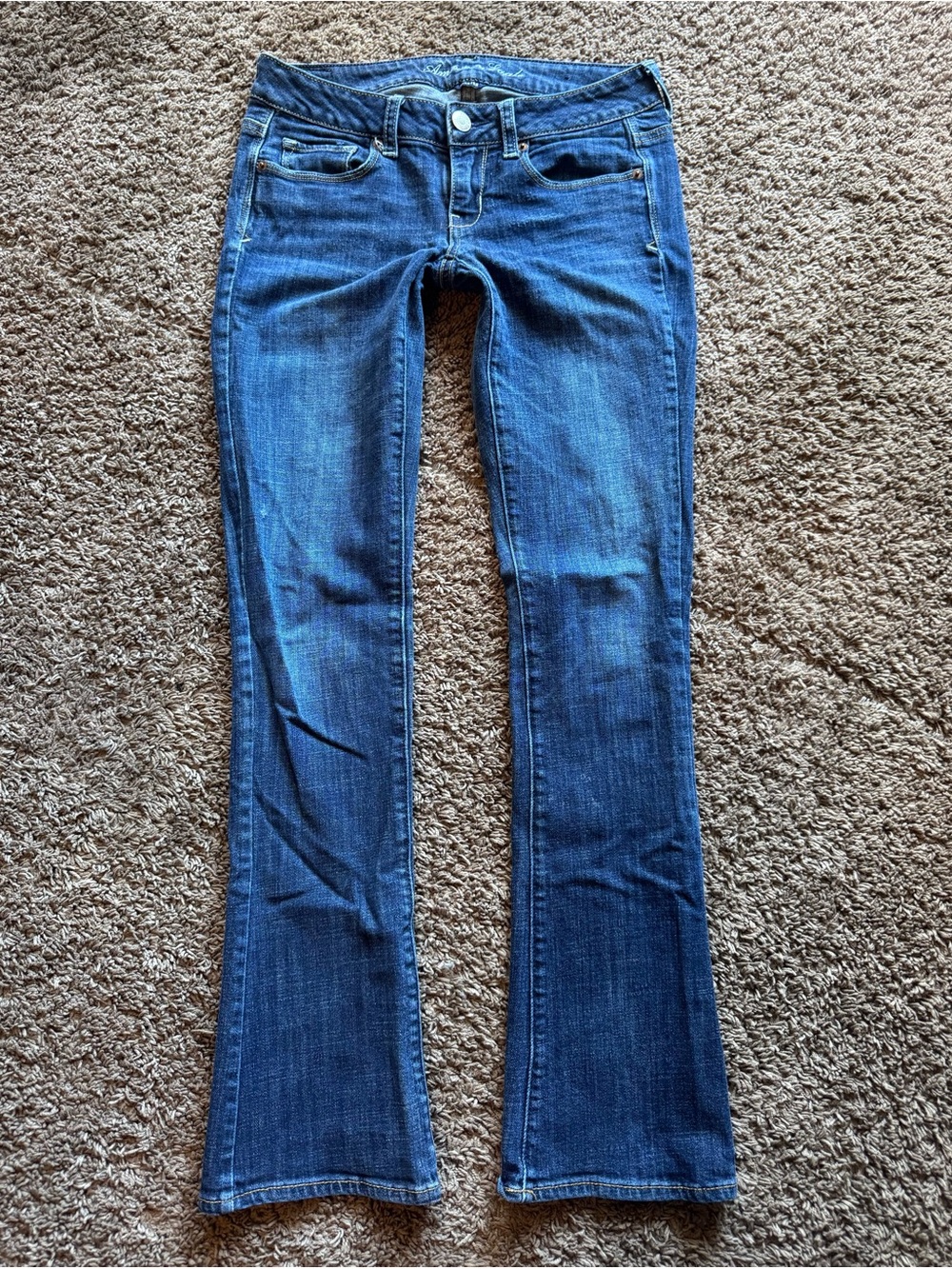 American Eagle Outfitters Dark Blue Flare Jeans